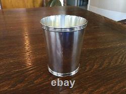 Antique Sterling Silver Mint Julep Derby Cup Marked Frank Smith Silver