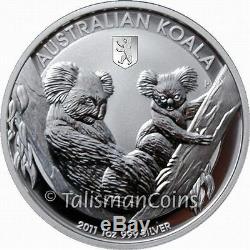 Australia 2011 Koala Berlin Bear Privy Mark $1 Oz Silver PERTH MINT ROLL OF 20