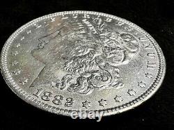BEAUTY 1882-O/S Strong Mint Mark Morgan Dollar Silver $1 MS BU ESTATE Coin 3121