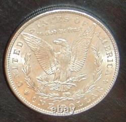 Beautiful 1897 Morgan Silver Dollar Gradable 90% Real Silver No Mint Mark