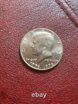 Bicentennial No Mint Mark 1776 1976 Kennedy Half Dollar Coin Rare Collector Silv