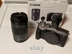 Canon EOS M6 Mark II 32.5MP Silver with EF-M 18-150mm and EVF Mint