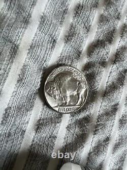 Double die, 3 Legged Indian Buffalo Nickel Mint Mark D