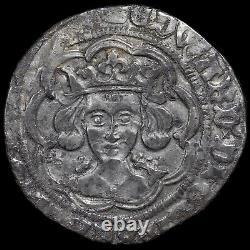 Edward IV, 1461-70. Groat, London Mint. Mint Mark Crown. Quatrefoils At Neck