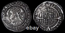 Elizabeth I, 1558-1603. Hammered Silver Threepence, 1561. Mint Mark Pheon