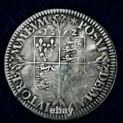 Elizabeth I 1st 1562 milled sixpence mint mark star pellet border S2598