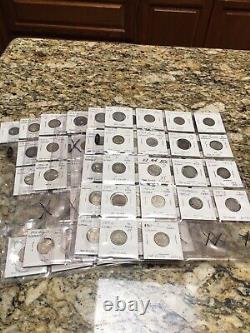 Entire German 1/2 Mark Collection. 79 Total, 1905 1919 except 1908-F/All Mints