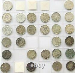 GERMAN EMPIRE 71x 1/2 MARK 1905 1919 Silver WW1 NICE Collection History Lot