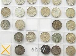 GERMAN EMPIRE 71x 1/2 MARK 1905 1919 Silver WW1 NICE Collection History Lot