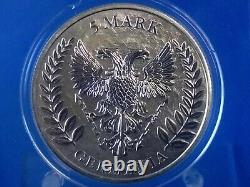 Germania 2019 Silver Silber 999 1 Oz 5 Mark Lot 3 Coins Bu Perfect 1^ Issue
