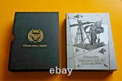 Germania Mint 2021, 50 Mark, 10 oz Silver 999.9 BU Encapsulated + COA, Nº 0169/1000