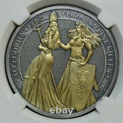 Germania Mint 5 Mark 2019 Allegories of Britannia & Germania #F4148 nur 250