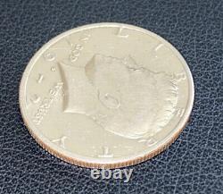 Half Dollar coin 1972 d mint mark silver used In Good Condition