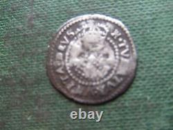 JAMES 1st 1603-1624. SILVER HALFGROAT. MINT. MARK TOWER. NICE CONDITION