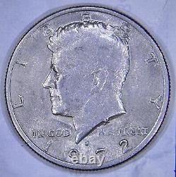 JFK Half Dollar Coin 1972 d Mint Mark Silver Used Looks brand new