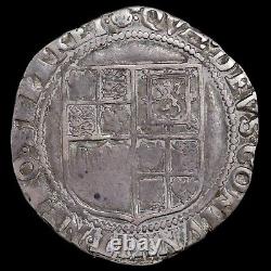 James I, 1603-25. Hammered Shilling. Mint Mark Rose, 1605-6