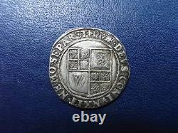 James I Silver Shilling 1604-05 2nd coinage 3rd bust lis mintmark