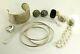 Jewelry Lot Sterling Silver All Marked 118.5 g Rings Bracelets Necklaces Etc