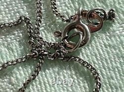 LOT 11 STERLING SILVER 925 ART ALL MARK CHAINS PENDANTS NECKLACES 1oz JEWELRY