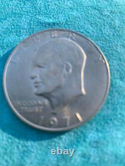 Liberty One Silver Dollar coin 1971 NO MINT MARK