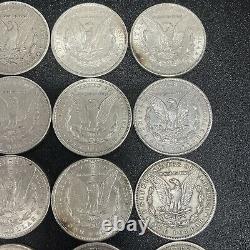 Lot Of 20 Morgan Silver Dollars Mixed Dates And Mint Marks See Description #500