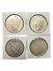 Lot of 4 1922 Peace Silver Dollars No Mint Mark WHAT YOU SEE IS WHAT YOU GET