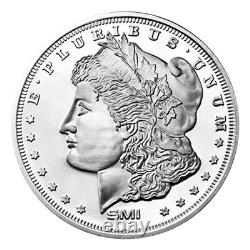 Lot of 500 1 Troy oz Sunshine Mint Morgan. 999 Silver Round Mint Mark SI