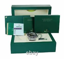 MINT 2019 PAPERS Mark II Rolex Red Sea-Dweller 43mm 126600 Steel Watch Box