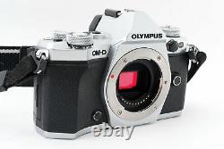 MINT Olympus OM-D E-M5 Mark II Body Only Silver From JAPAN 755838