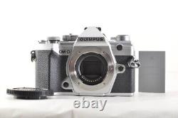 MINT Olympus OM-D E-M5 Mark III Digital Camera Body Silver 1