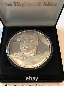 Mark McGwire 70 Home Runs 1998 6 Troy oz. 999 Silver Round WithCOA Only 1500 Made