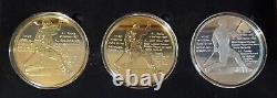 Mark McGwire Silver Medallion Set 1/2 Troy Pound Each. 999 Highland Mint