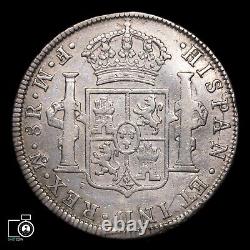 Mexico, 8 Reales 1772 FM, Inverted Mint Mark. Spanish Colonial Silver Coin