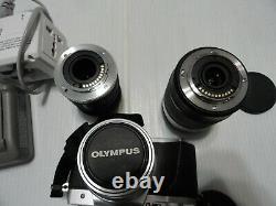 Mint Olympus OM-D E-M10 Mark III 16.1MP Camera with 3 lens14-42mm+9-18mm+14-150mm