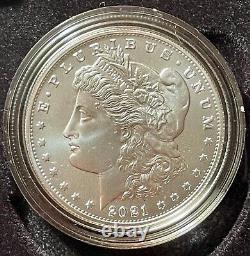 Morgan 2021 O $1 Silver Dollar New Orleans Mint Mark +BOX & COA 21XD-BRAND NEW