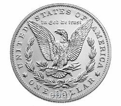 Morgan 2021 Silver Dollar. CC Privy Mark. PRESALEUS MINT CONFIRMED (21XC)