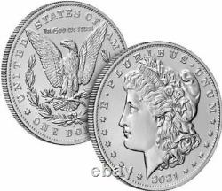 Morgan 2021 Silver Dollar Philadelphia Mint Mark Coin Anniversary Free Shipping