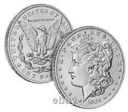 Morgan 2021 Silver Dollar Set with (D) and (S) Mint Mark IN HAND / READY TO SHIP