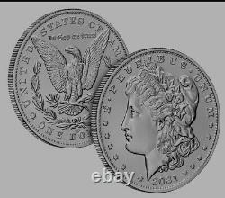 Morgan 2021 Silver Dollar with CC Privy Mark LOT of 10 PRE-SALEConfirmed Order