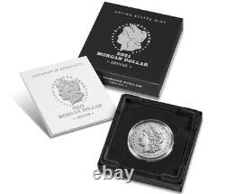 Morgan 2021 Silver Dollar with (D) Mint Mark 21XG IN HAND READY TO SHIP ASAP