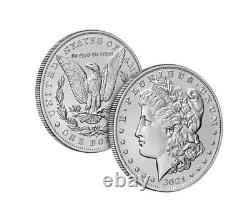 Morgan 2021 Silver Dollar with Denver D Mint Mark 21XG