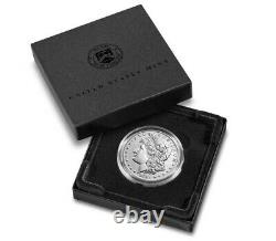 Morgan 2021 Silver Dollar with O Privy Mark US MINT 10 in hand