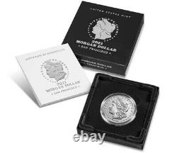Morgan 2021 Silver Dollar with S Mint Mark 21XF SHIPPED ORDER