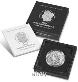 Morgan 2021 Silver Dollar with (S) Mint Mark -CONFIRMED ORDER SHIPS IN OCTOBER