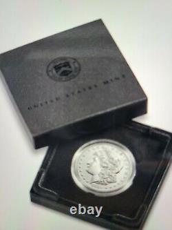 Morgan 2021 Silver Dollar with S Mint Mark. San Francisco. In hand