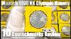 Munich XX Summer Olympics Germany 1972 10dm Silver Coins