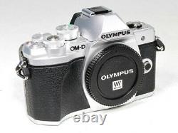Olympus OM-D E-M10 EM10 Mark III Digital Camera Body Only Silver MINT