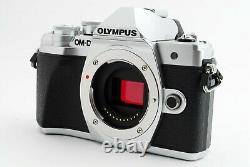 Olympus OM-D E-M10 Mark III Digital Camera Body Only Silver Near Mint Japan