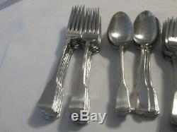 Oneida AMERICAN COLONIAL Cube Mark 64 Pc Lot Fork Knife Spoon Serving Pieces