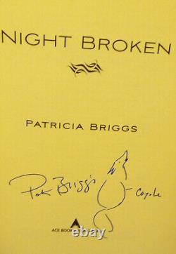 Patricia Briggs Signed Mercy Thompson Hard Back Book Lot 13 books